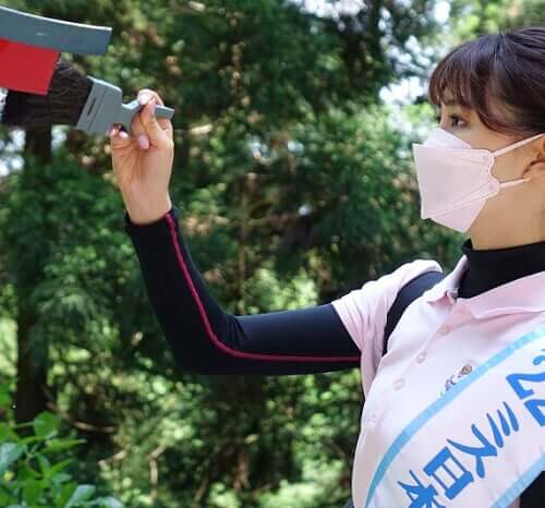 高尾山のクリーンアップ大作戦