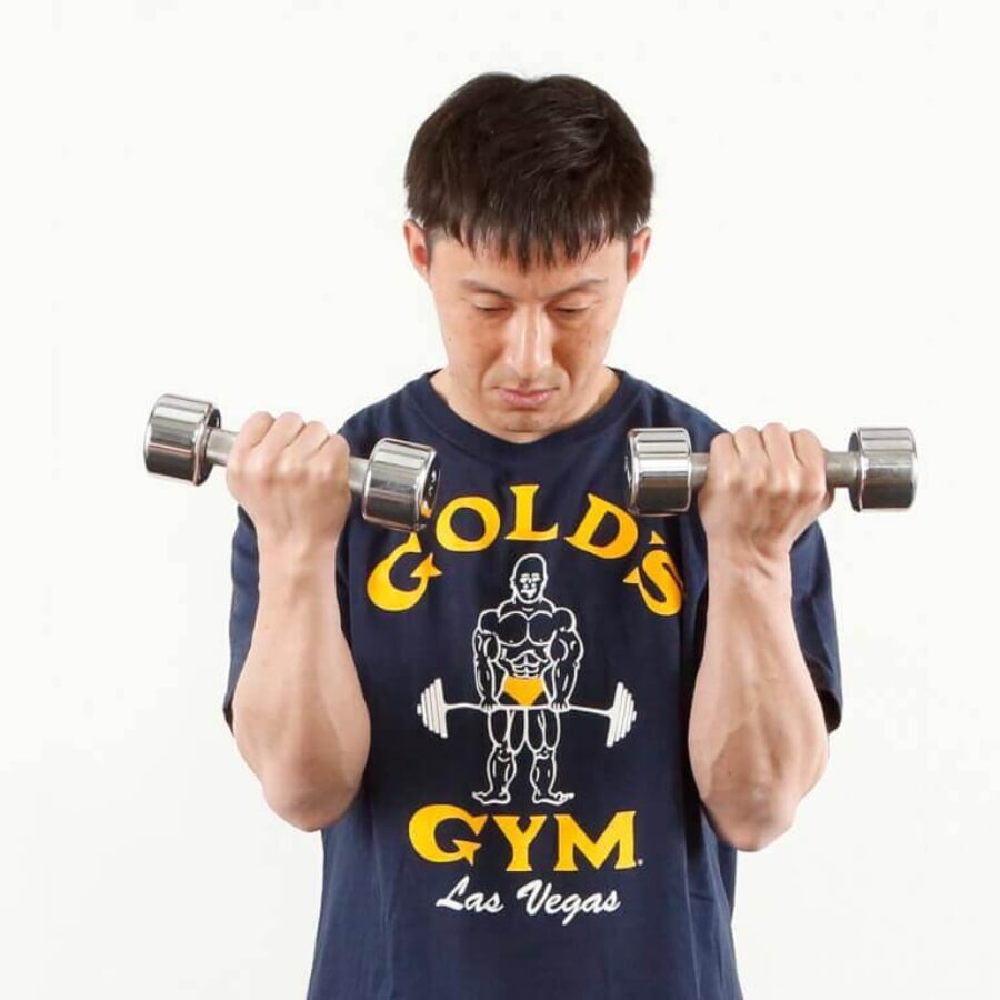 ヴィンテージ エクストリーム ボディビルディング 二頭筋ピットブルHakett ダンベルで腕トレ！【上腕二頭筋】に効く2種目━筋トレ初心者に