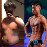 体重84kg→60kg（２年後）