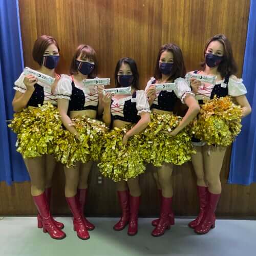 横浜ビー・コルセアーズ チアリーダーズ「B-ROSE」