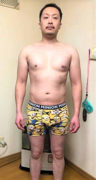 Before　身長164cm、体重64kg