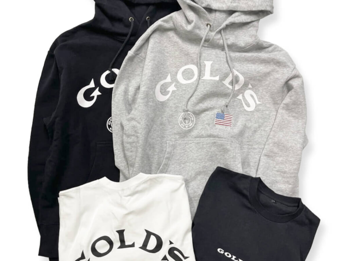 ゴールドジム　Gold's Gym　別注パーカー　 XLサイズ　美品　ブラック 2025年最新】GOLD'S GYM カラー：ブラック系 パーカーの人気