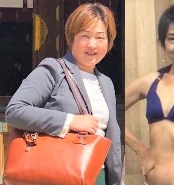 Before After １年半で28kg減に成功