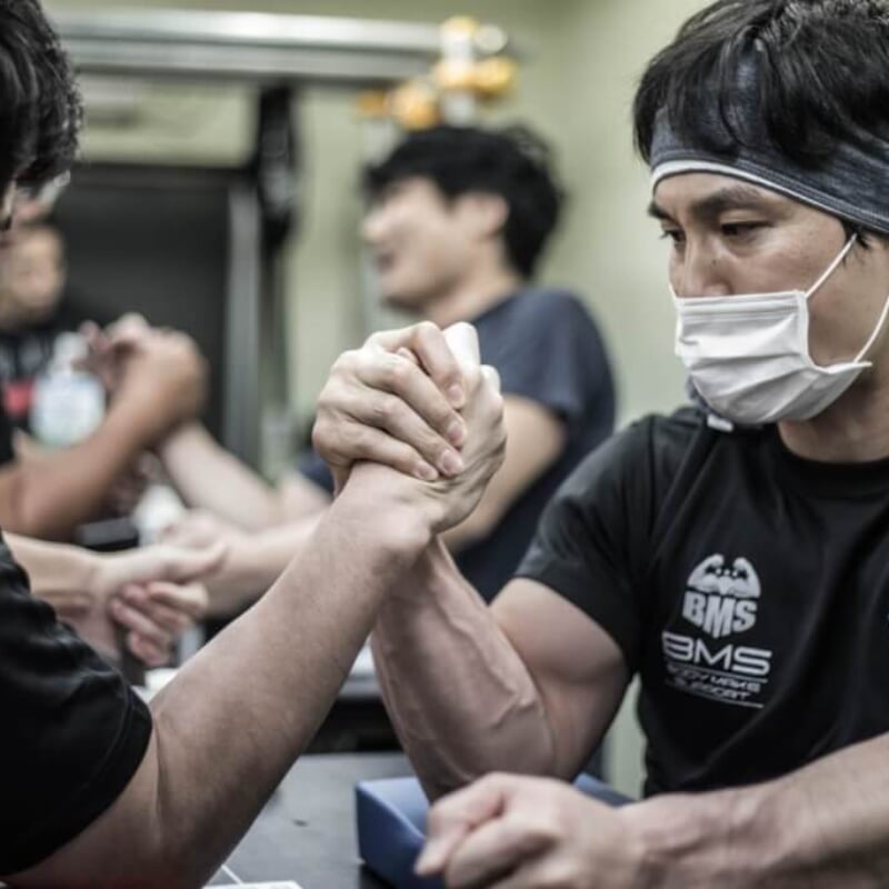 アームレスリング全日本王者が教えてくれた「腕相撲で強くなるための筋