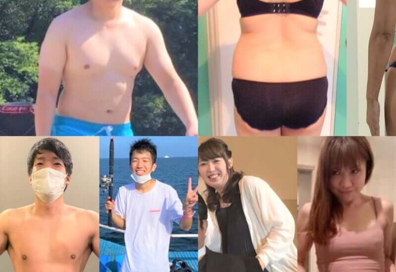 最新筋トレビフォーアフターまとめ６選