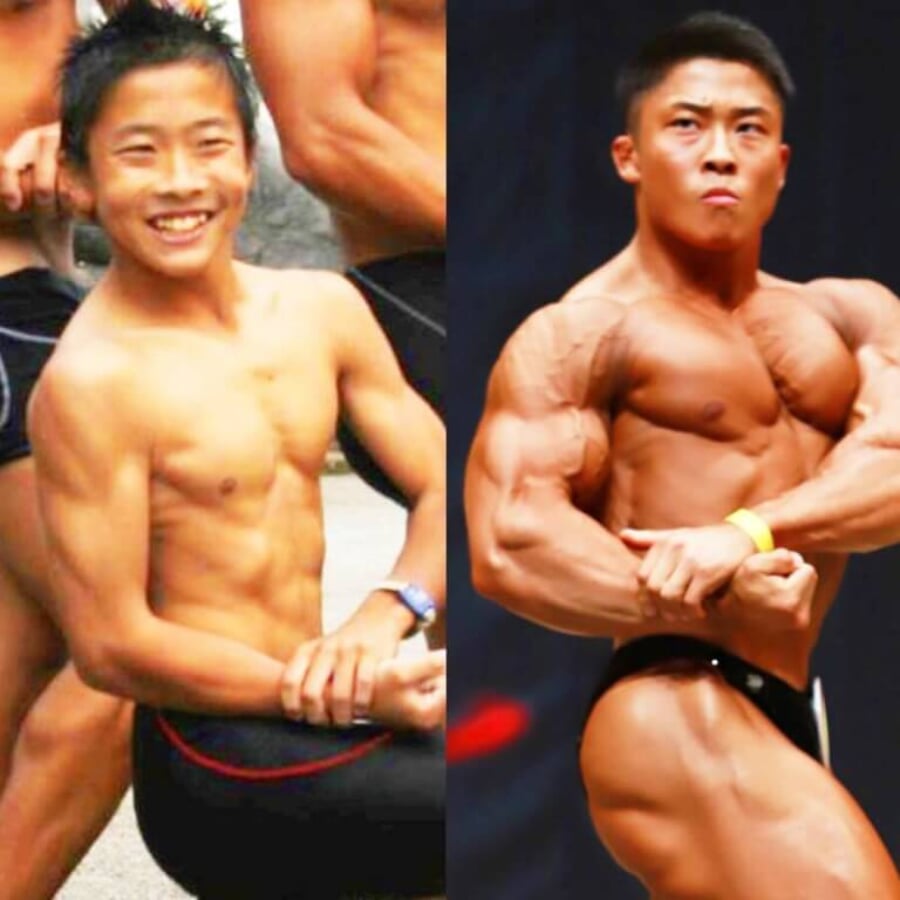 最初はみんな細かった」鋼の筋肉ボディでCM出演中！23歳のボディビル