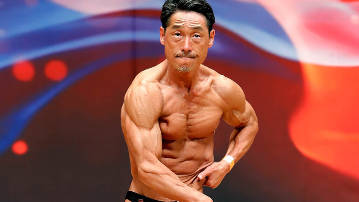 月に38回もトレーニング！50歳でボディビル競技を始めた公務員が優勝