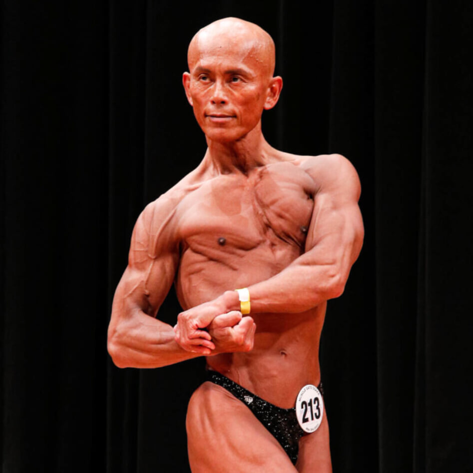 定年退職した62歳がマッスルゲート大阪で優勝「ボディビルを通して充実