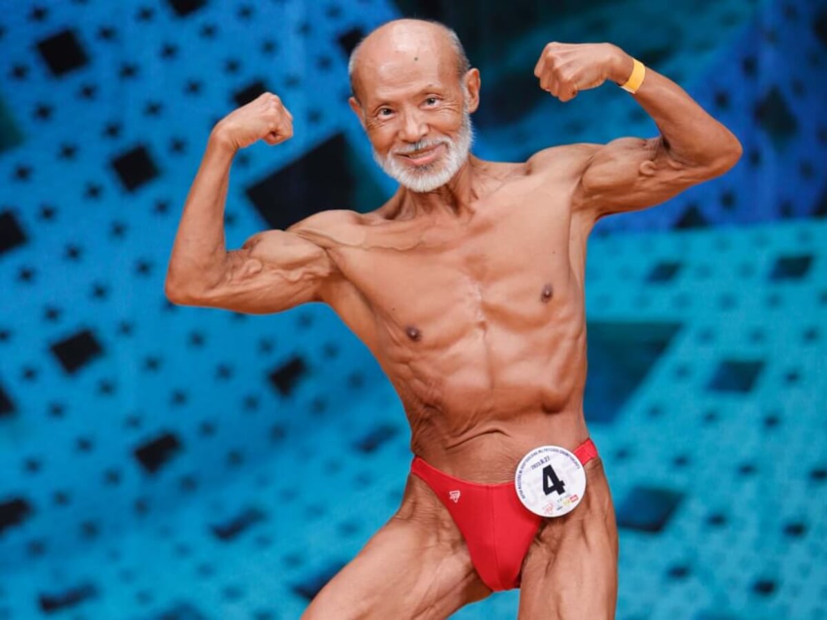 62歳でボディビルを始め、日本マスターズ2連覇達成！いくつになっても
