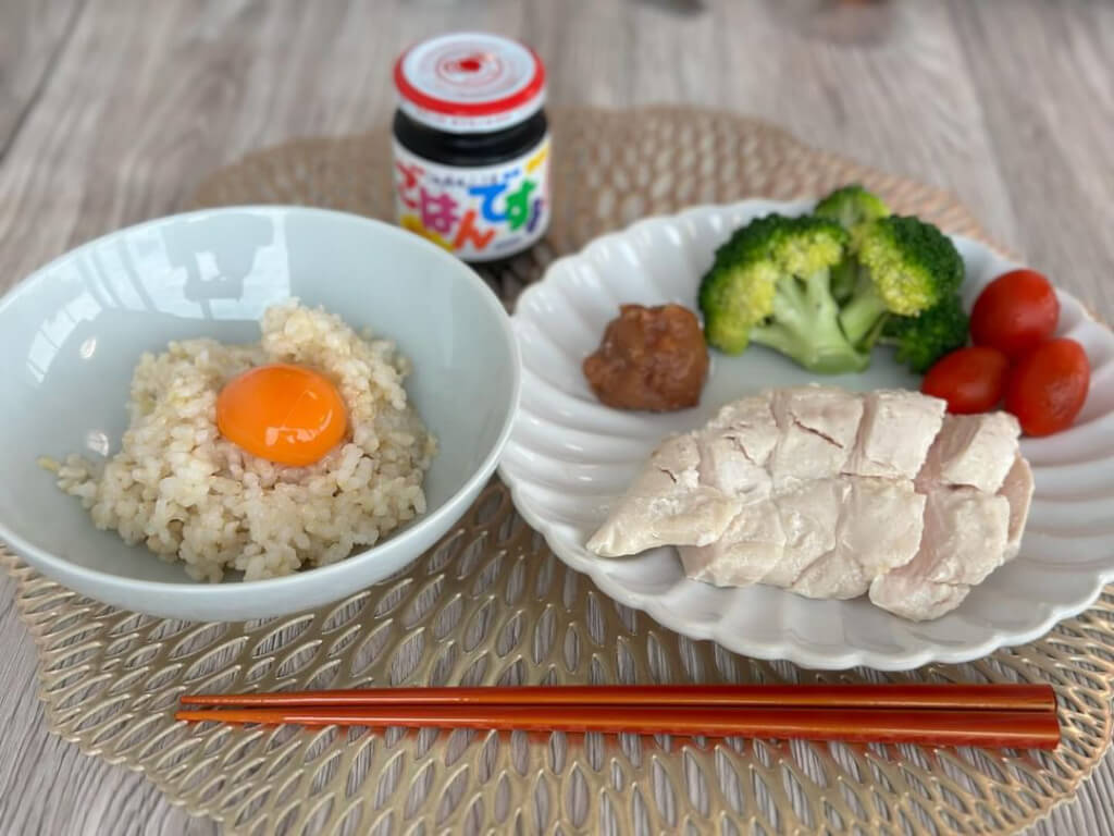 小川さんの朝食兼昼食の例