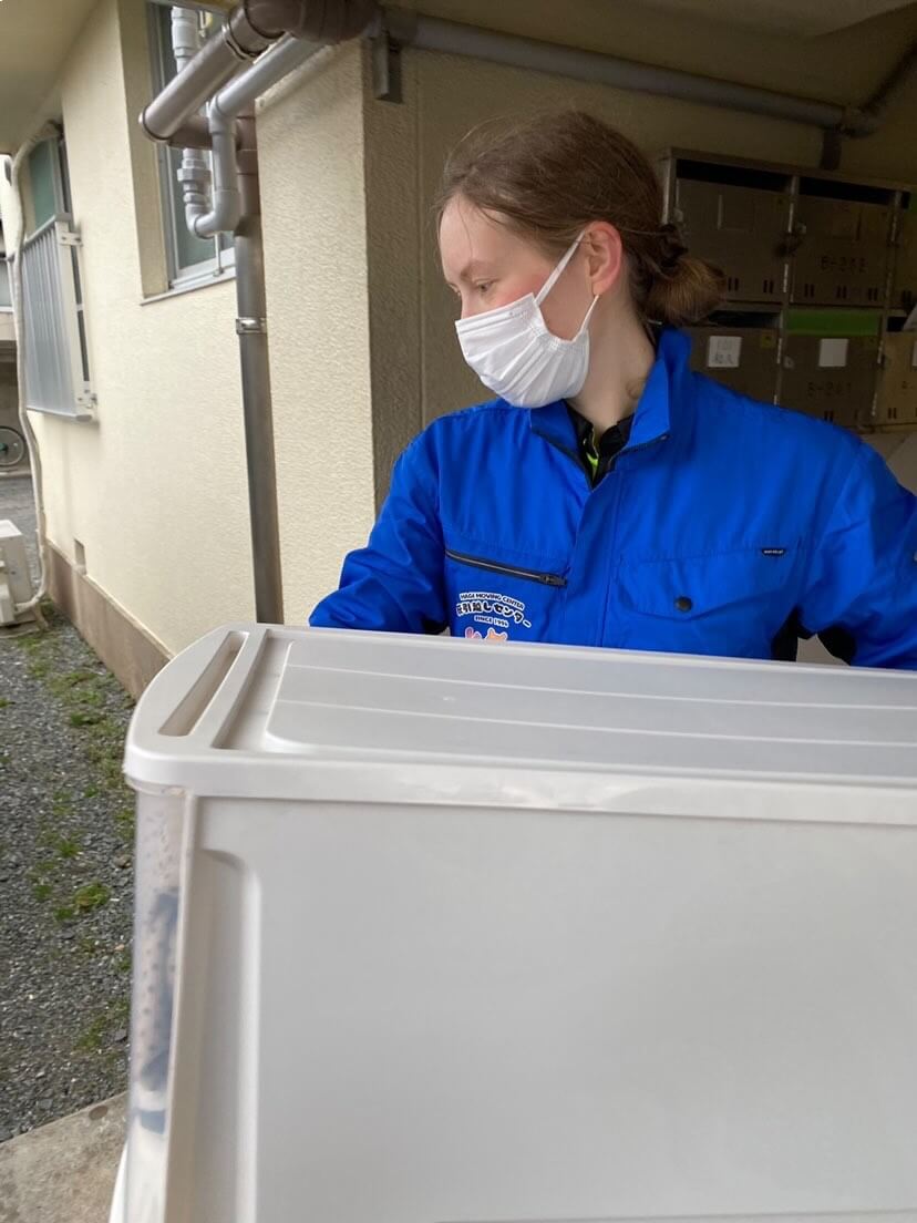 木原エリノア選手（引越し業）