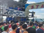 三浦国際市民マラソンをミス日本「水の天使」安井南が応援