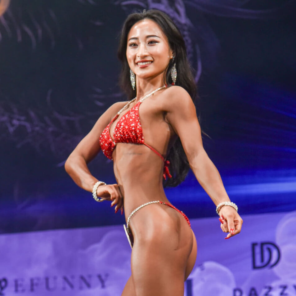 loveちゃん　コンテスト用ビキニ　FWJ SSA NABBA APF コンテスト用ビキニ FWJ/APF/SSA/NABBA loveちゃん コンテスト用ビキニ