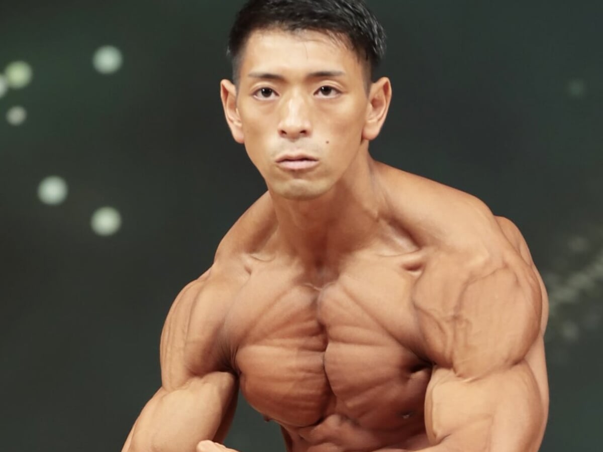 競技歴4年目でベテラン抑えボディビル体重別日本2位 挑戦的バルク