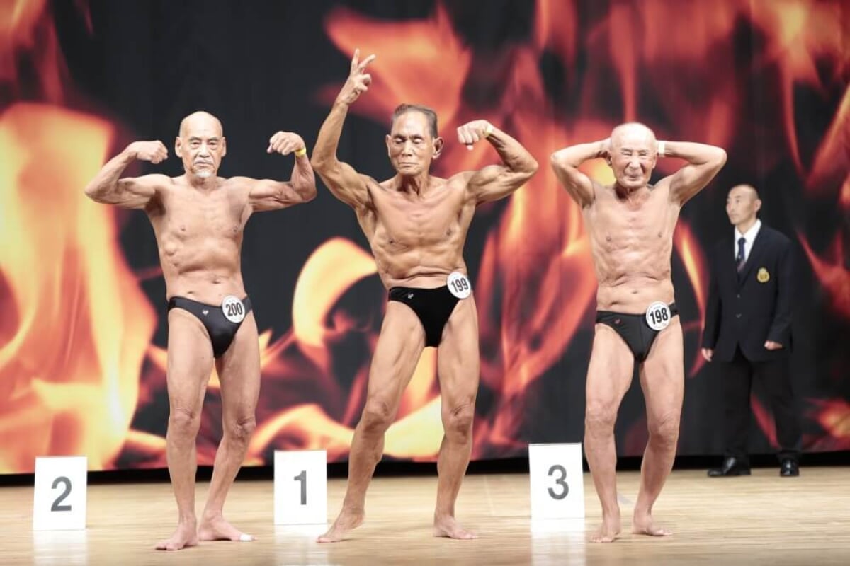 御年88歳のボディビルダー・金澤利翼が通算15回目となる優勝に輝く