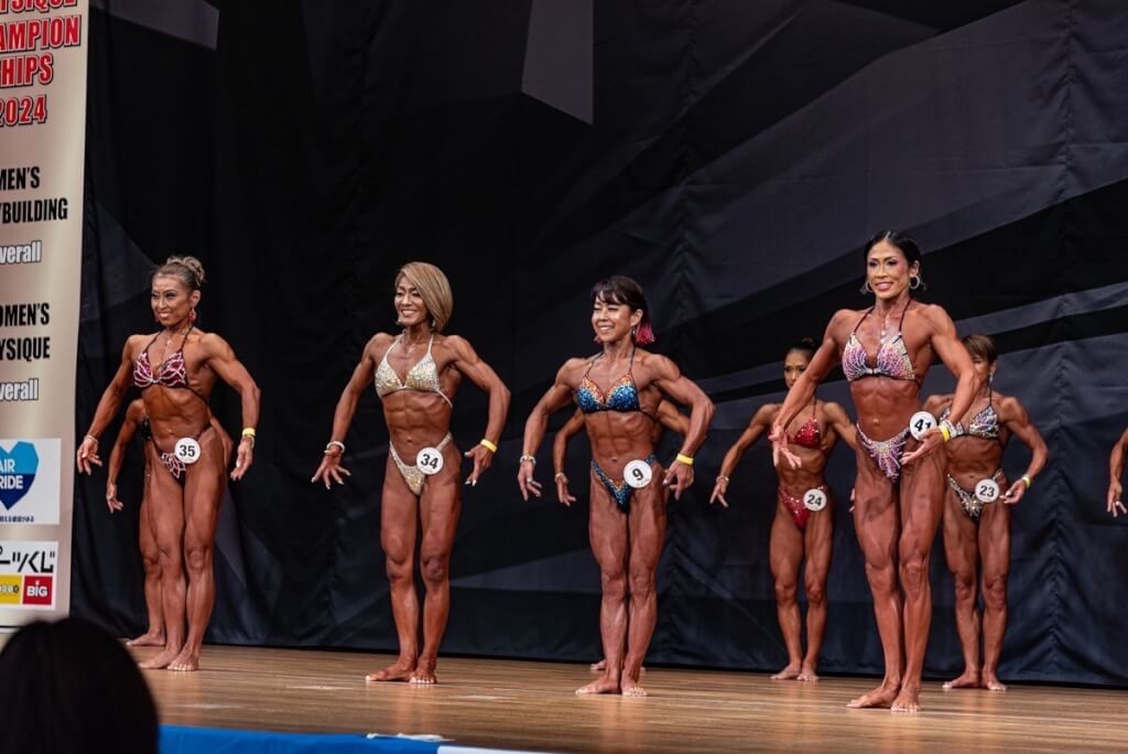 日本女子フィジーク選手権（撮影：FITNESSLOVE編集部）