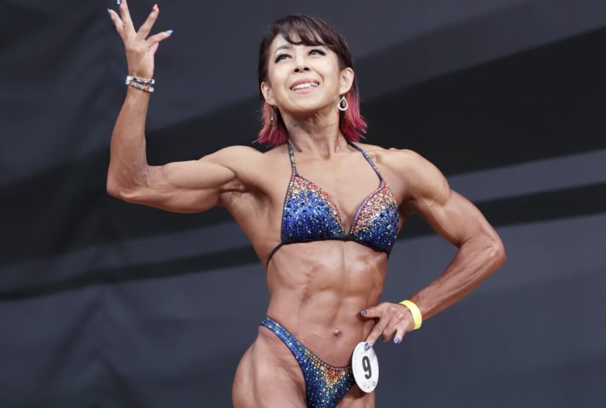 バキバキに仕上げたボディで日本連覇の荻島順子「得体の知れない何かが