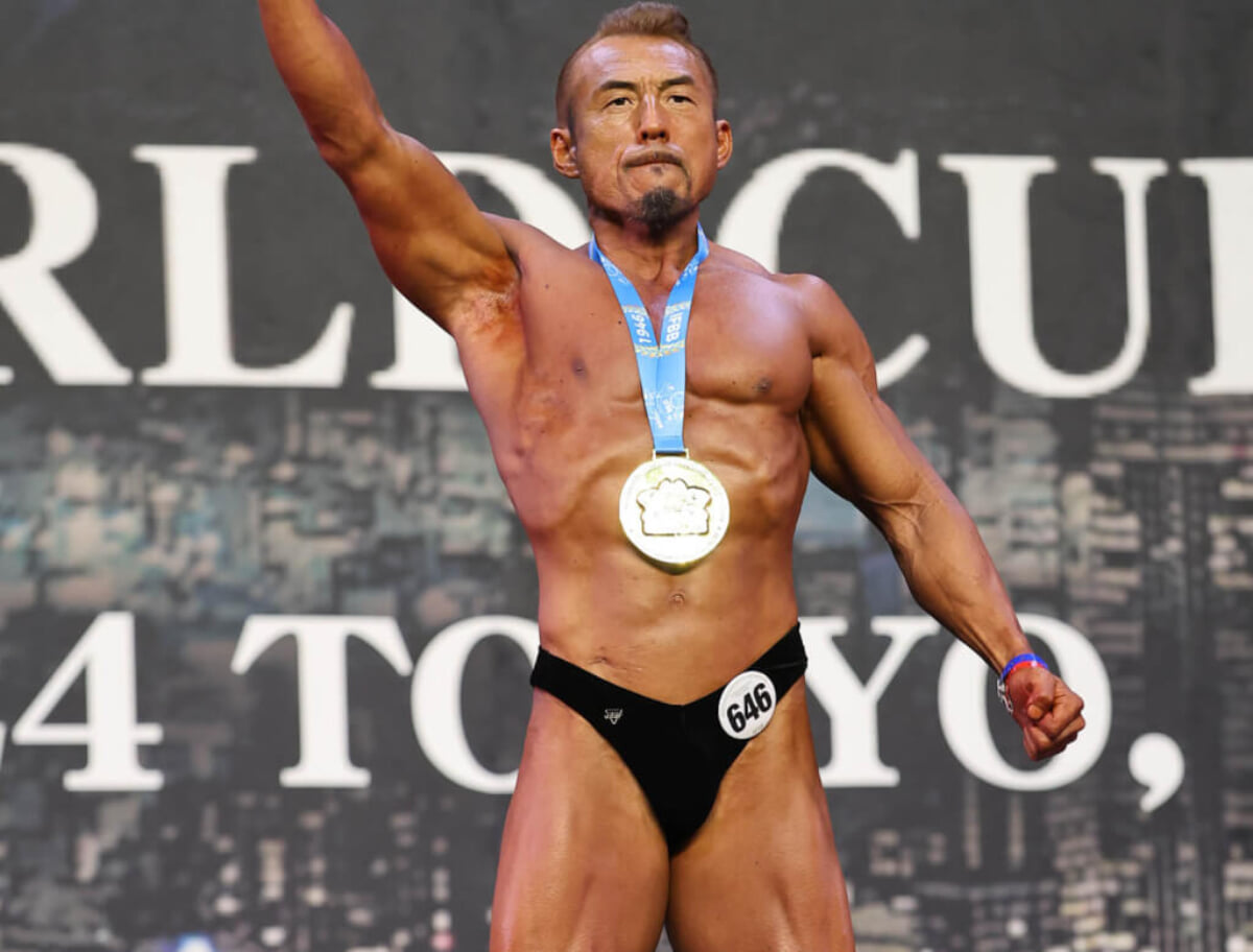 52歳・井上裕章がマスターズボディビルで自身2個目の金メダル 「夢にも