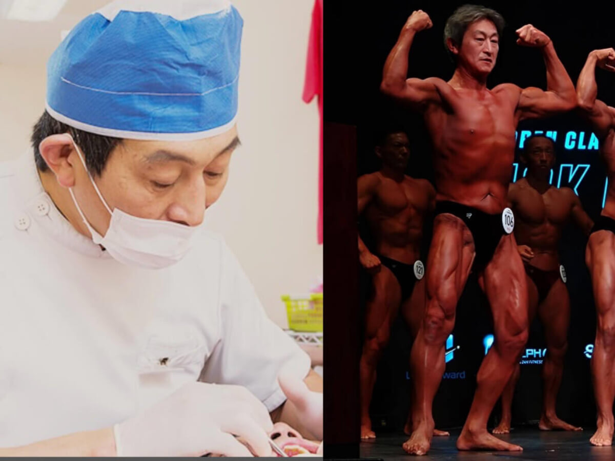 筋トレ歴は41年！ 50歳の歯科医師ボディビルダーが16年間ステージに