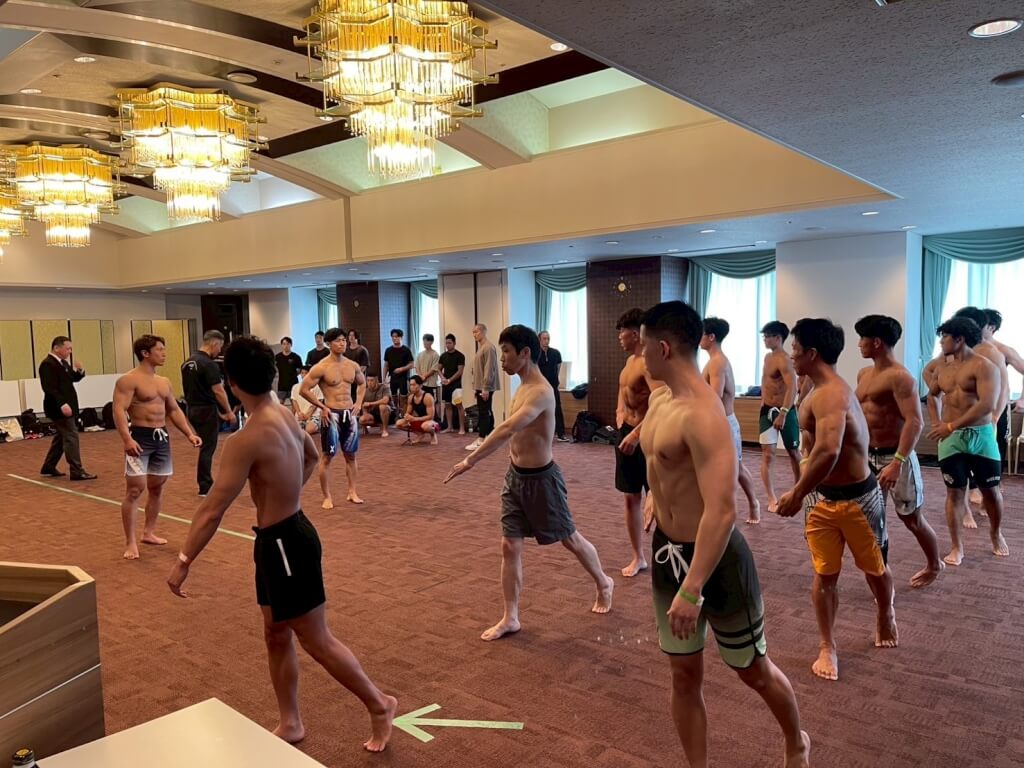 メンズフィジーク練習会