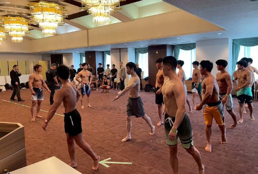 メンズフィジーク練習会