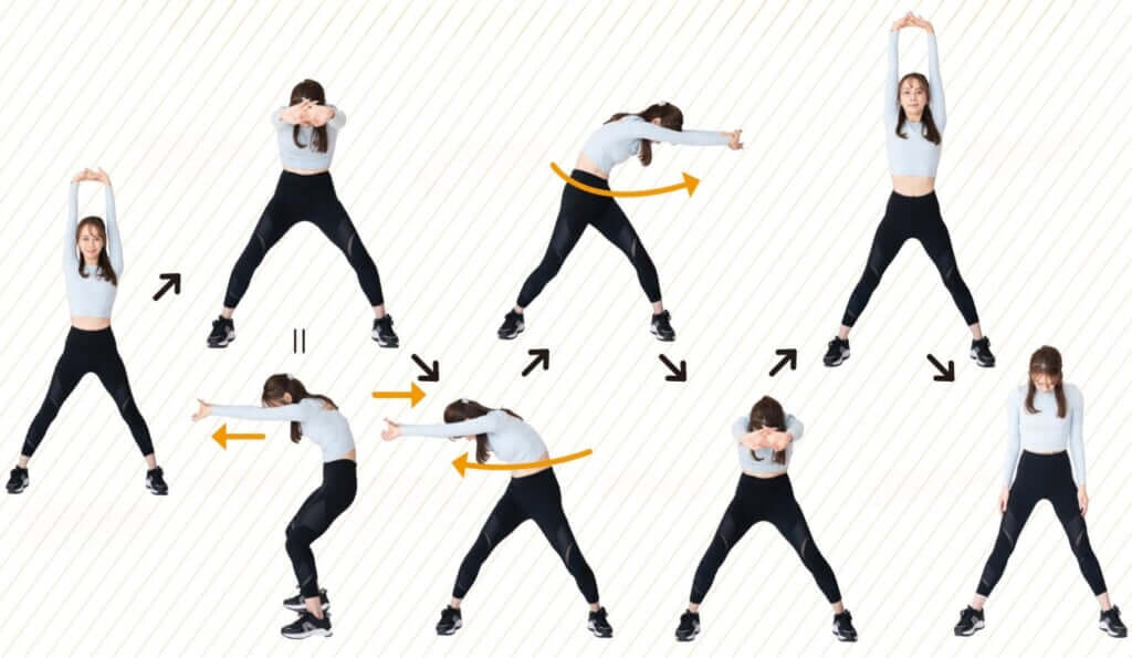 柔軟性を高めるストレッチ