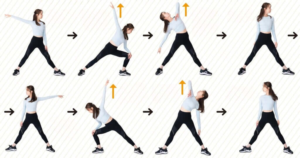 柔軟性を高めるストレッチ