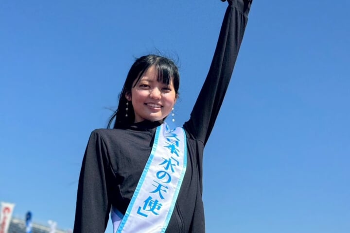 ミス日本「水の天使」高坂実優さん