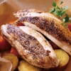 鶏胸肉と根菜のオーブン焼き