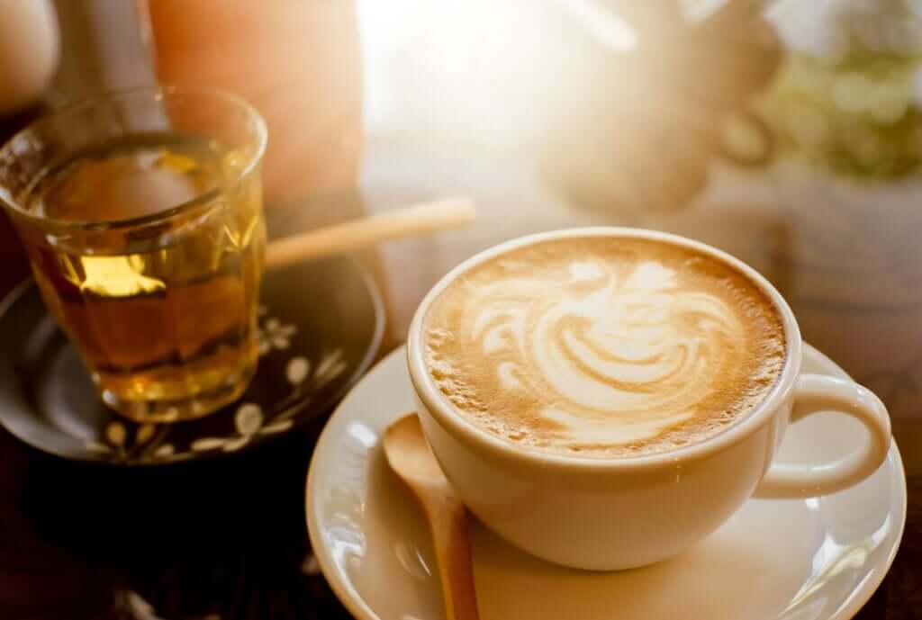 お茶とコーヒー