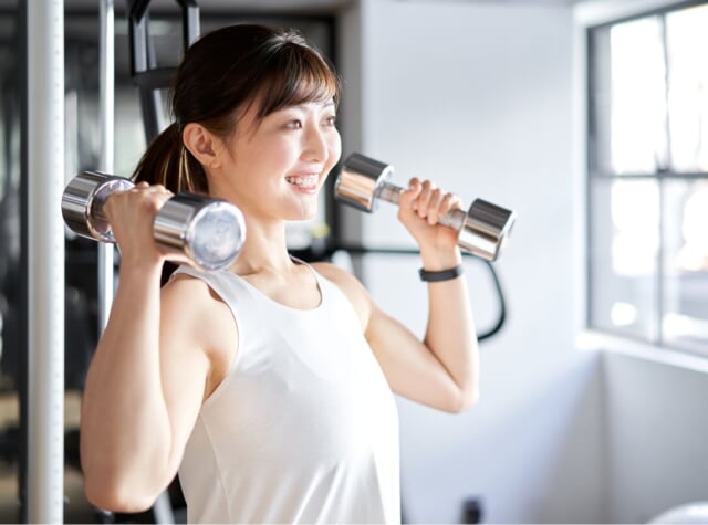 筋トレ女子