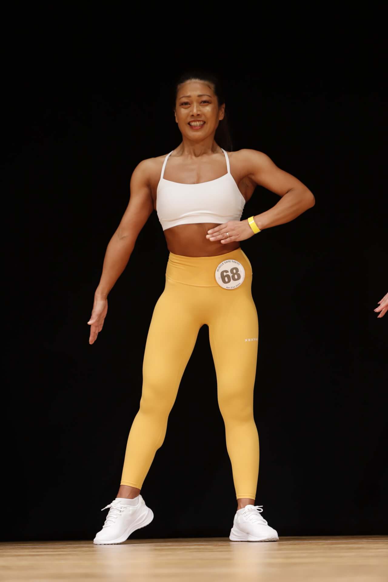 鈴木まゆみさん（2024年レギンスフィットネス）
