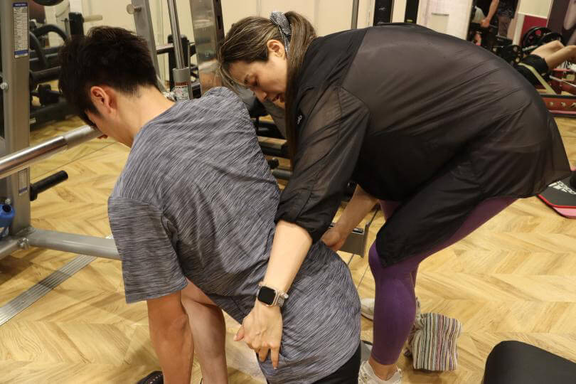 男性の尻トレ