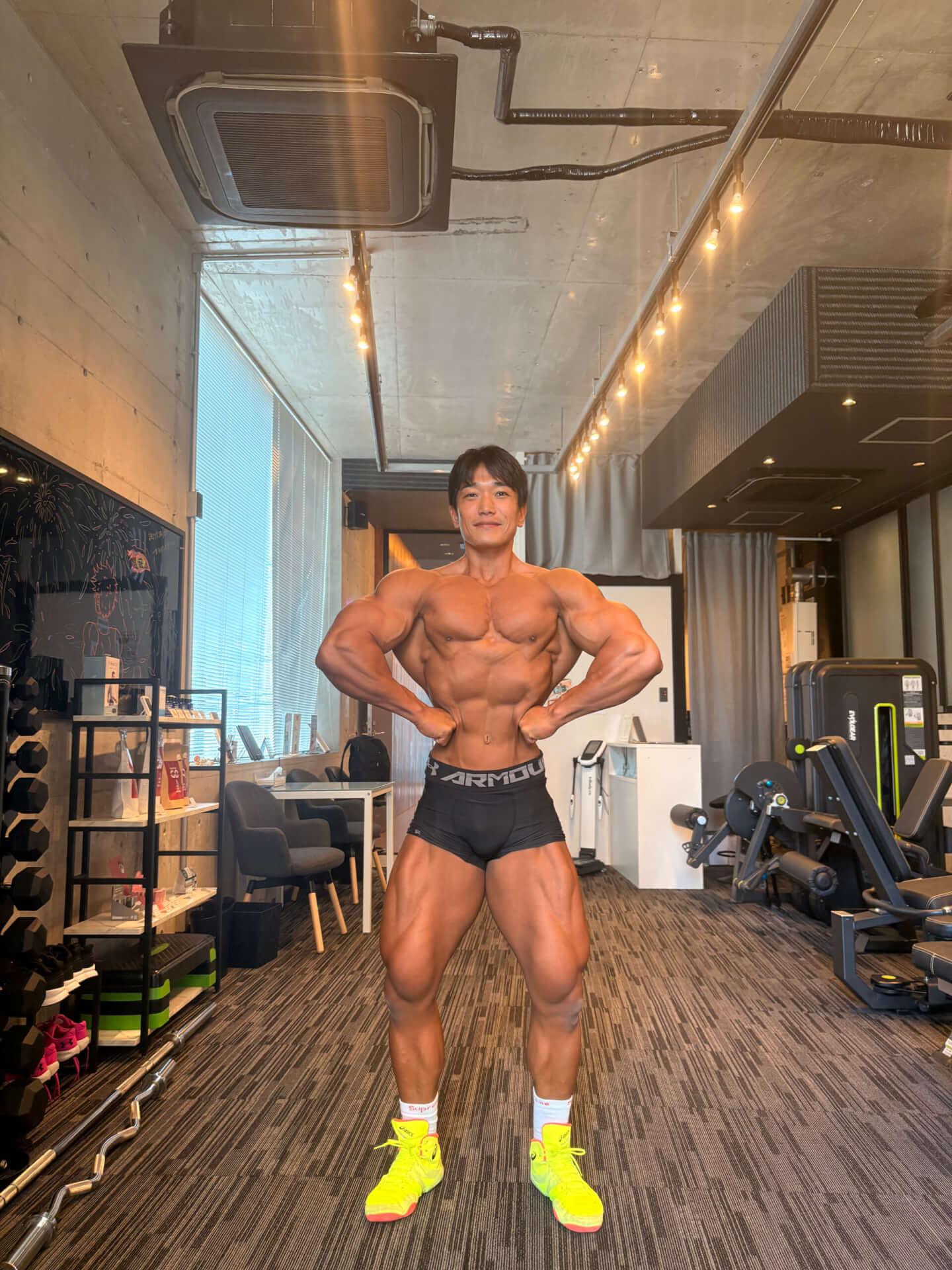 合トレの様子