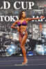 善本富久美選手（12月・IFBB世界フィットネス選手権）