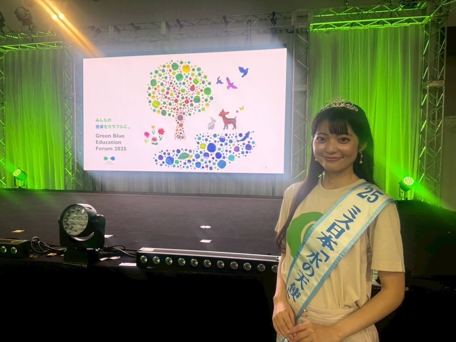 ミス日本「水の天使」の高坂実優さん