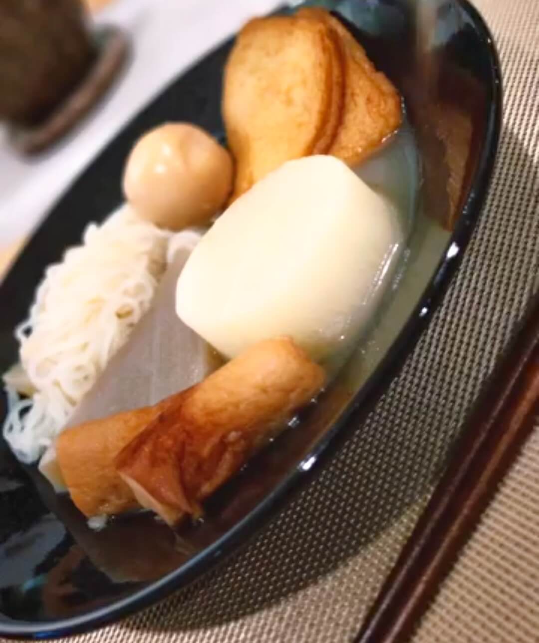 タンパク質だらけのおでん