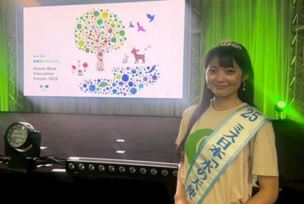 ミス日本「水の天使」の高坂実優さん