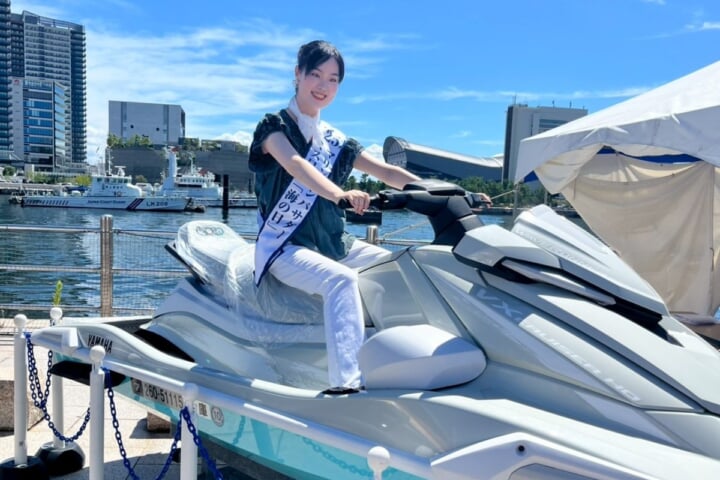 2025ミス日本「海の日」の高橋彩乃さん