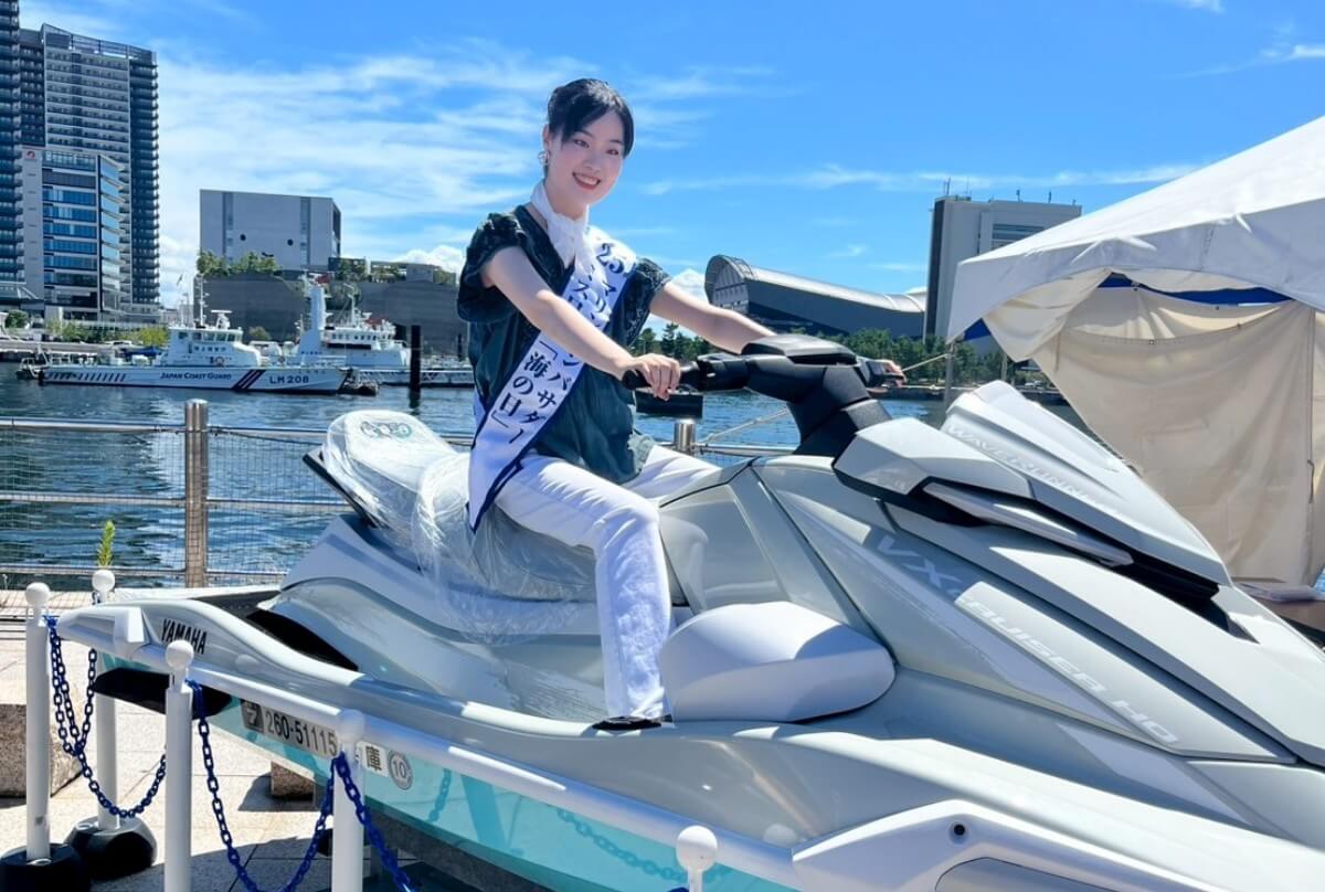 2025ミス日本「海の日」の高橋彩乃さん
