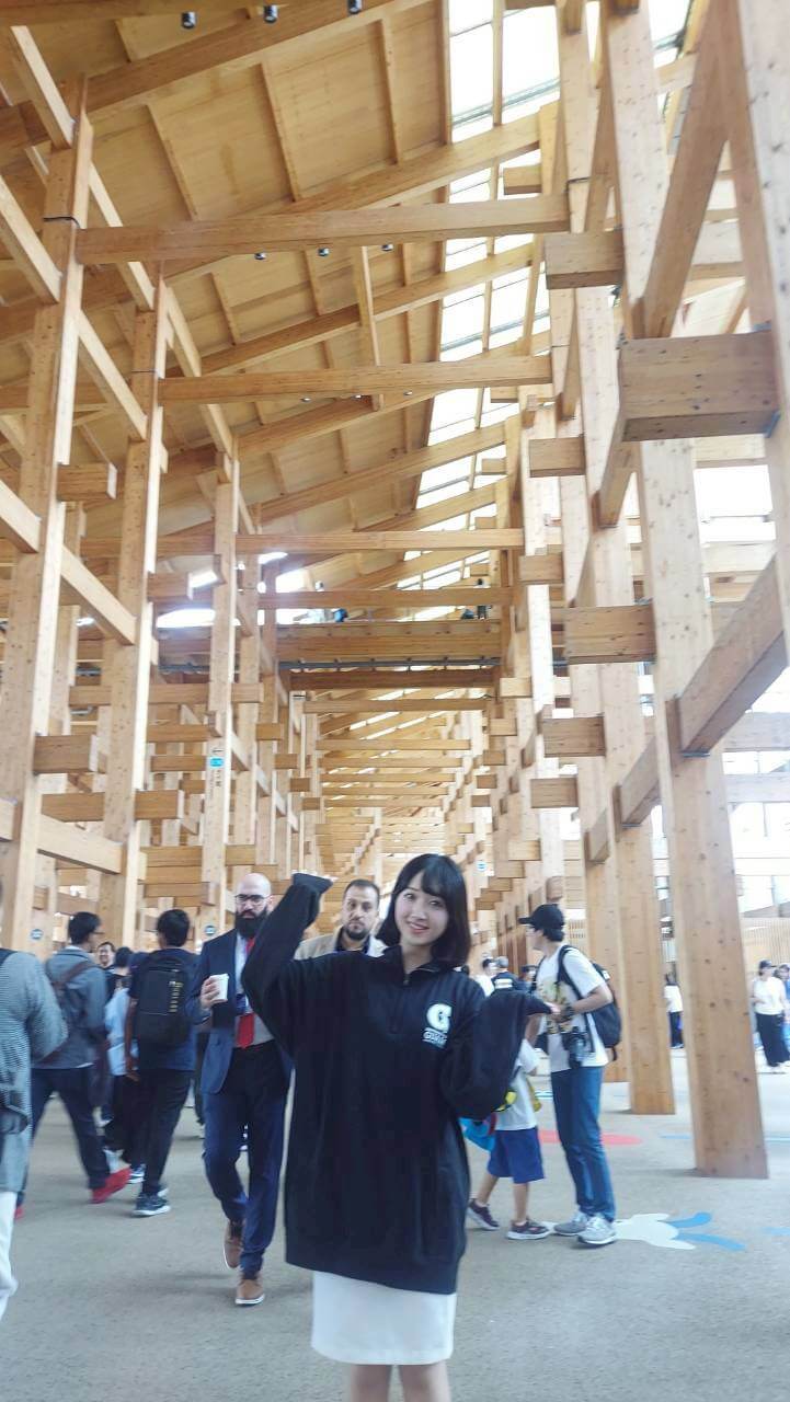 2025ミス日本みどりの大使の佐塚こころさん