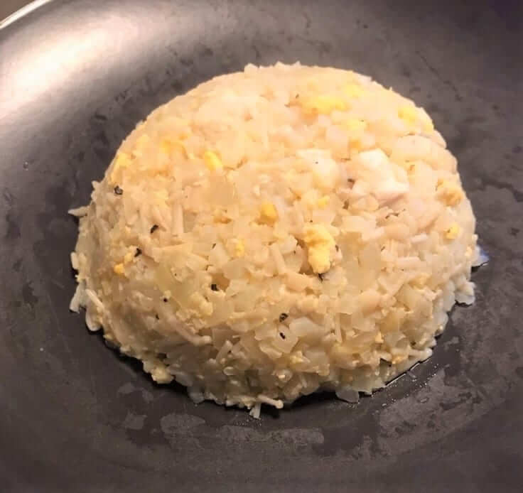 【筋トレの食事レシピ】減量中や糖質を制限したいときにおすすめ『カリフラワー飯』