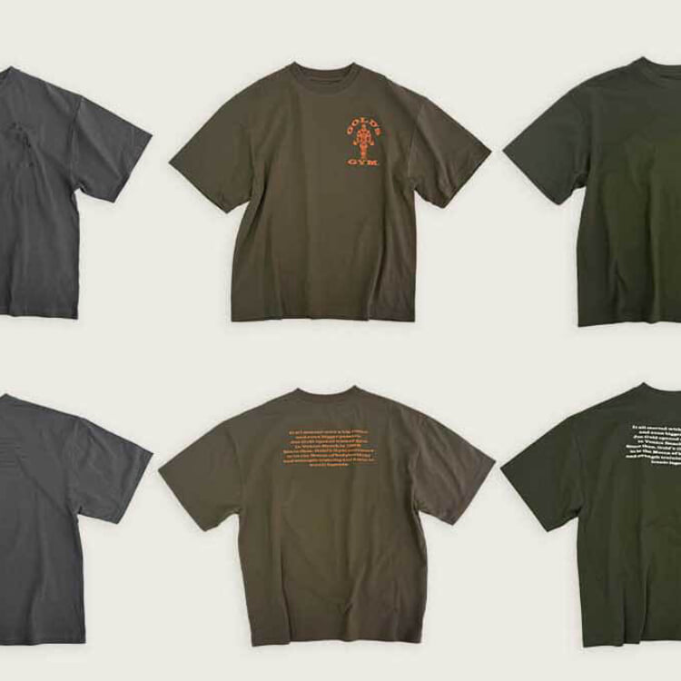 新作情報】秋の装いに最適！フィットネスショップ別注「GOLD'S GYM