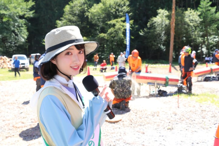 2025みどりの大使の佐塚こころさん