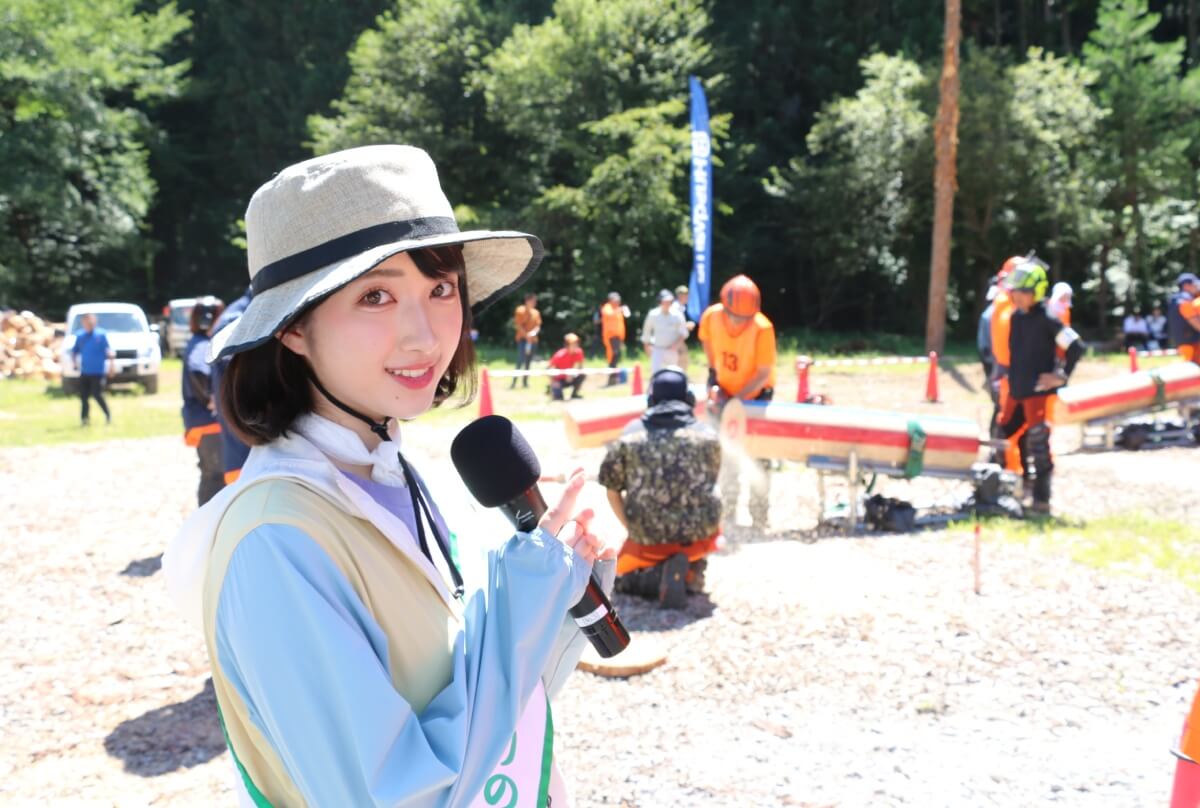 2025みどりの大使の佐塚こころさん