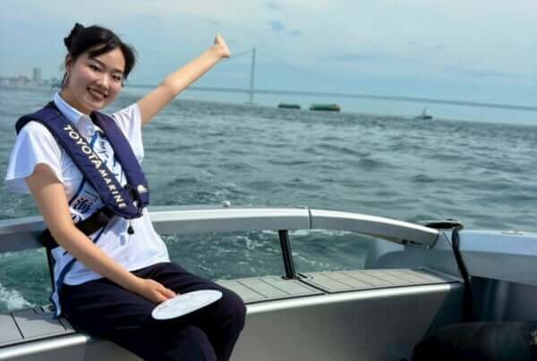 ミス日本「海の日」の高橋彩乃さん