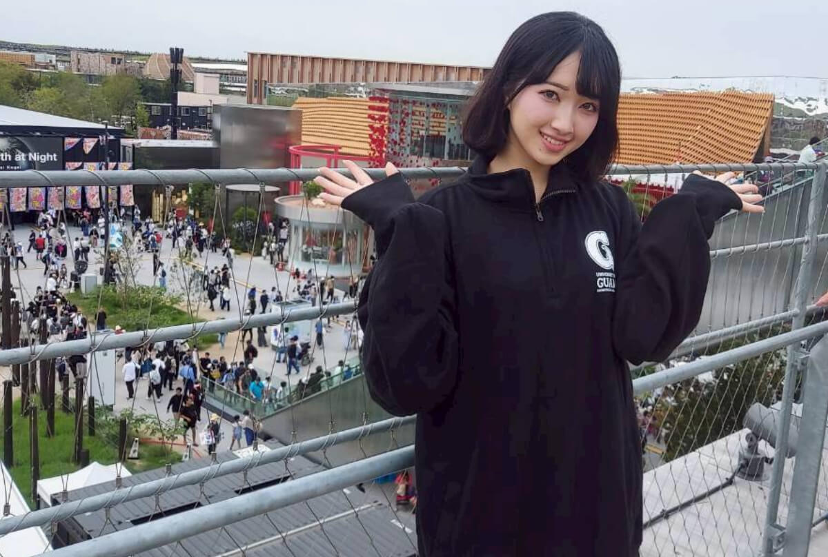 2025ミス日本みどりの大使の佐塚こころさん