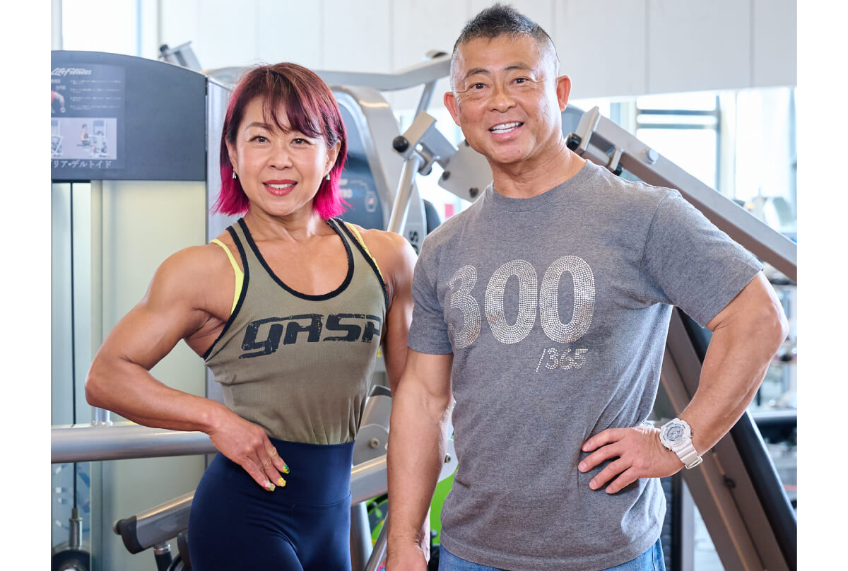 荻島順子選手と桑原弘樹氏
