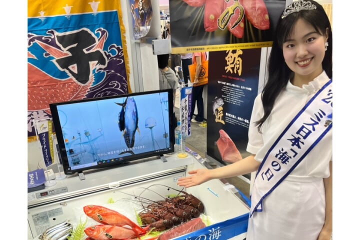 ミス日本「海の日」の高橋彩乃さん