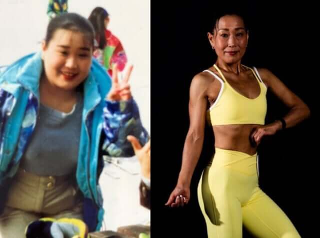 鶴岡淳子さんのビフォーアフター